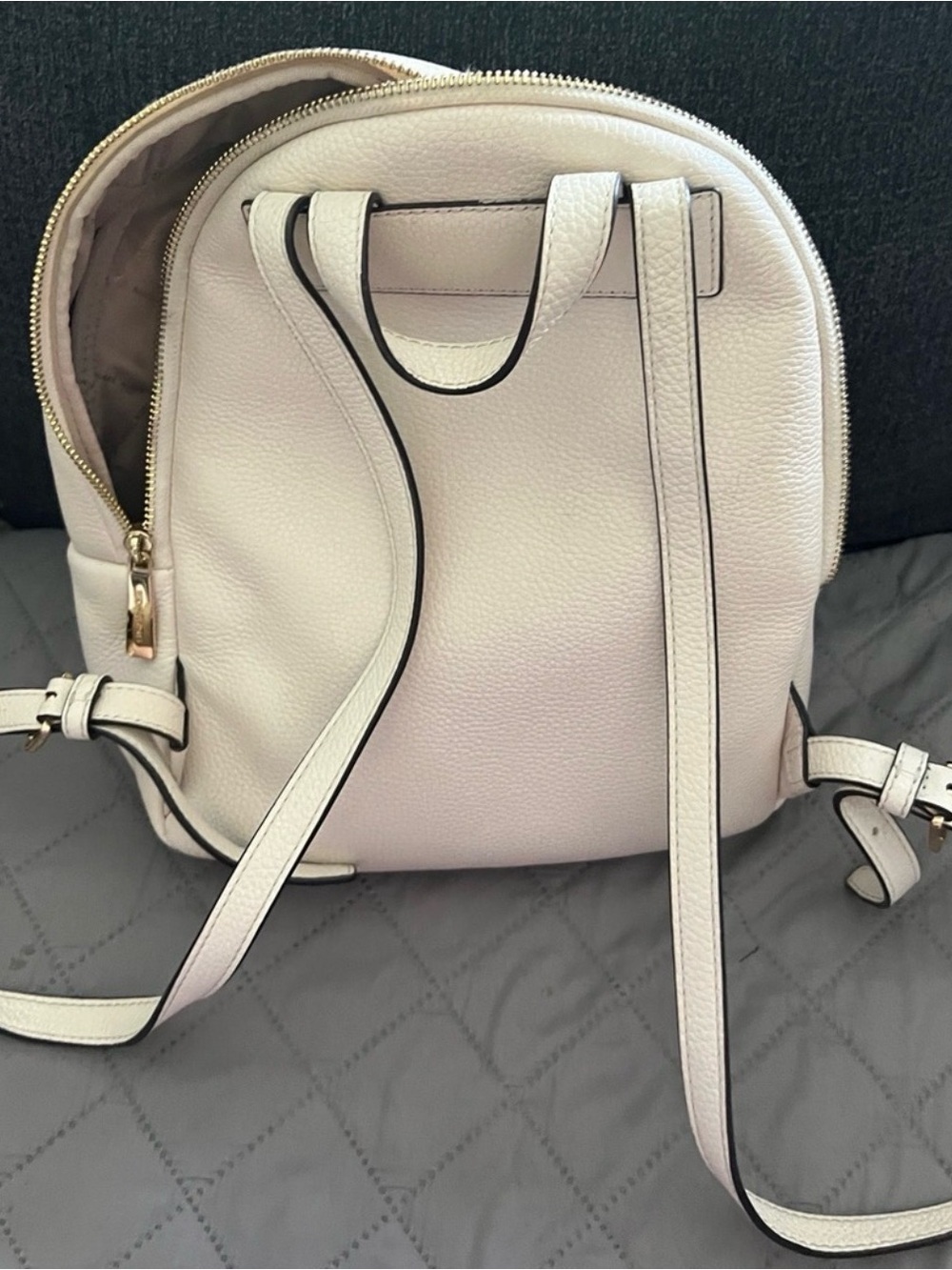 Michael Kors Blush Leather Backpack and Zip Wallet - Picture 5 of 5